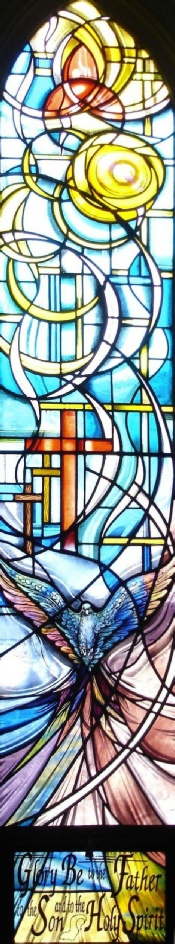 Trinity Rosary window