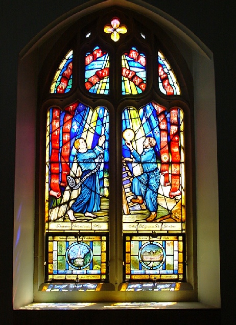 Our Lady and St Thomas of Canterbury Harrow on the Hill Martyrs window