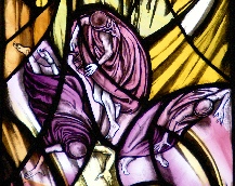 Transfiguration window disciples